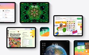 iPadOS 17 promotional image
